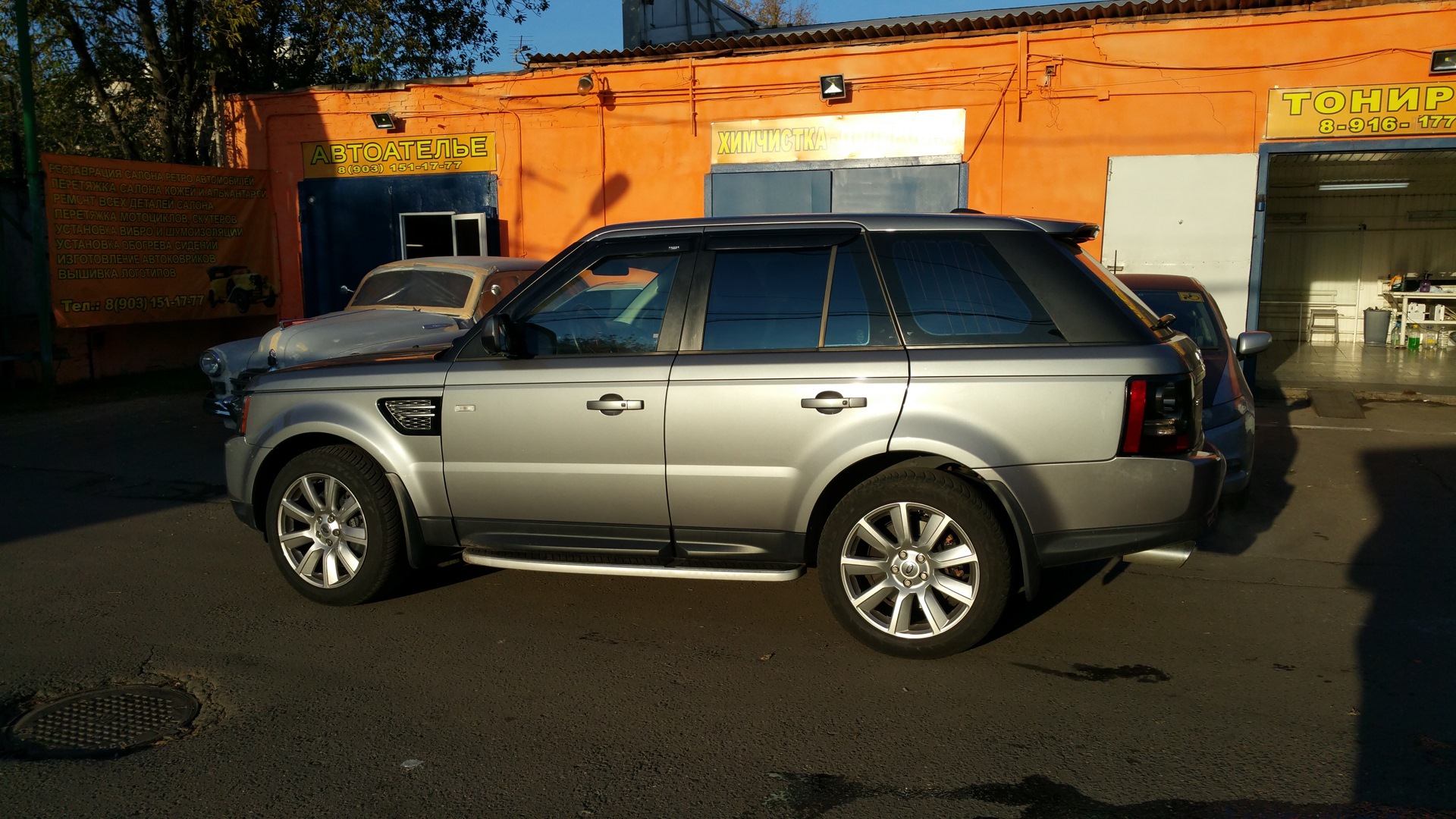 Land Rover Range Rover Sport (1G) 5.0 бензиновый 2012 | Суперчёрт на DRIVE2