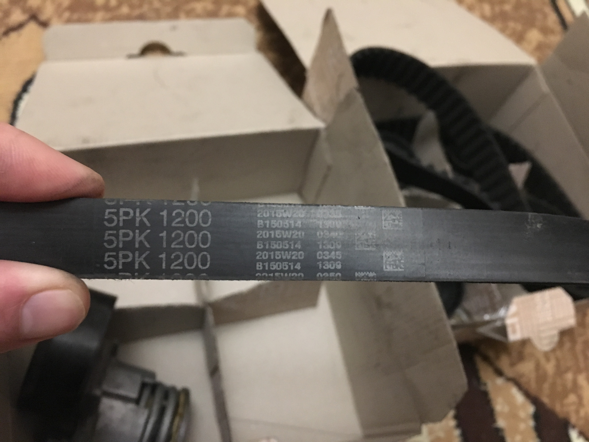 Замена комплекта ГРМ и ремня доп оборудования — Renault Megane II, 1,4 ...