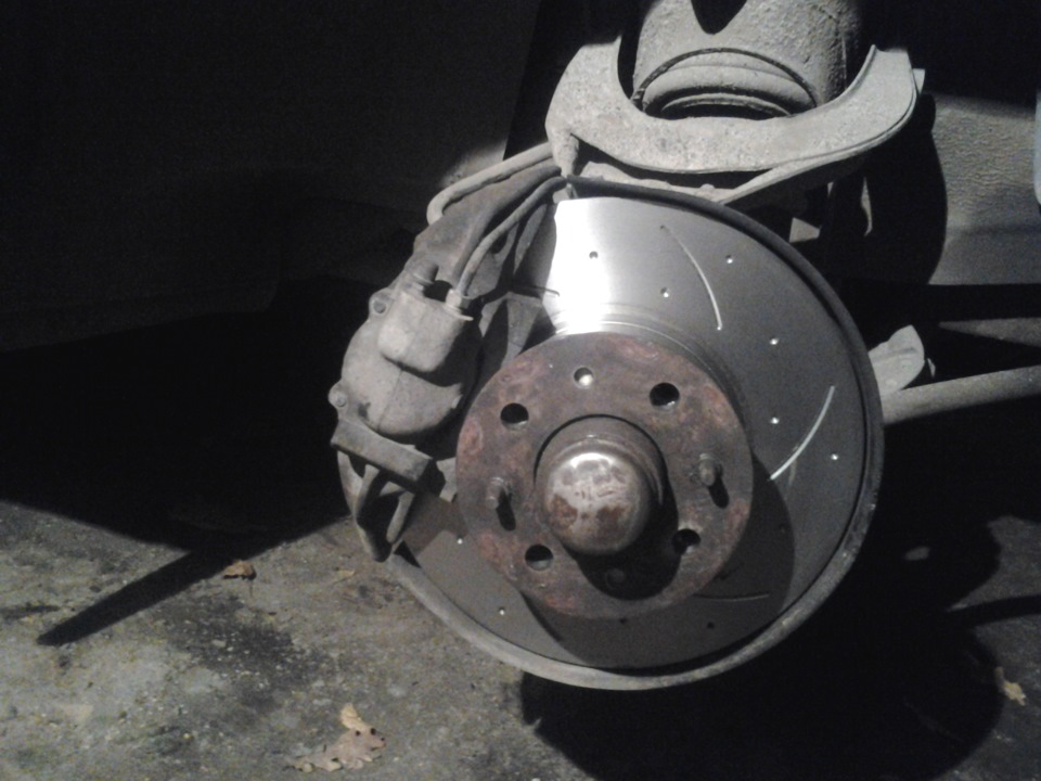 новые тормозные диски или с чего все началось — Lada 21054, 1,6 л, 2006 ...