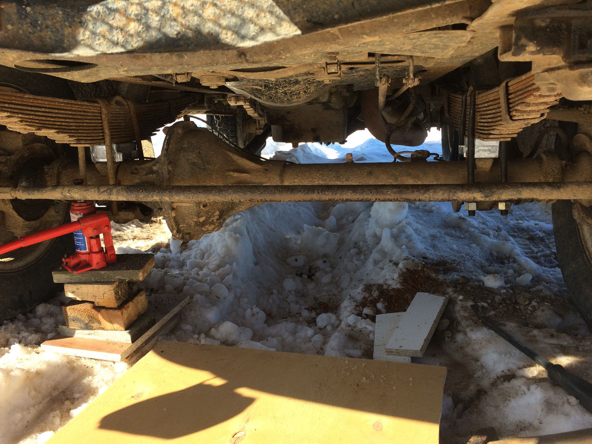 #10 Проставки рессора-мост 40мм — УАЗ 390995, 2,7 л, 2010 года | своими ...