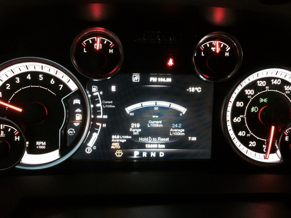 расход — Dodge Ram, 5,7 л, 2014 года | заправка | DRIVE2