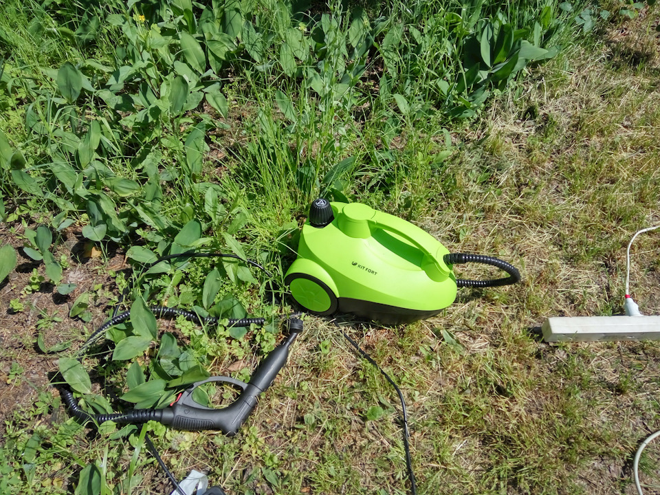 Чистка салона пароочистителем — Volvo XC60 (1G), 2,4 л, 2011 года ...