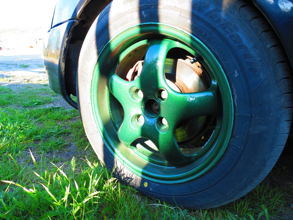 Зелёные тапки и мелочи жизни. — Toyota Corolla Levin (AE100/101), 1,6 л ...