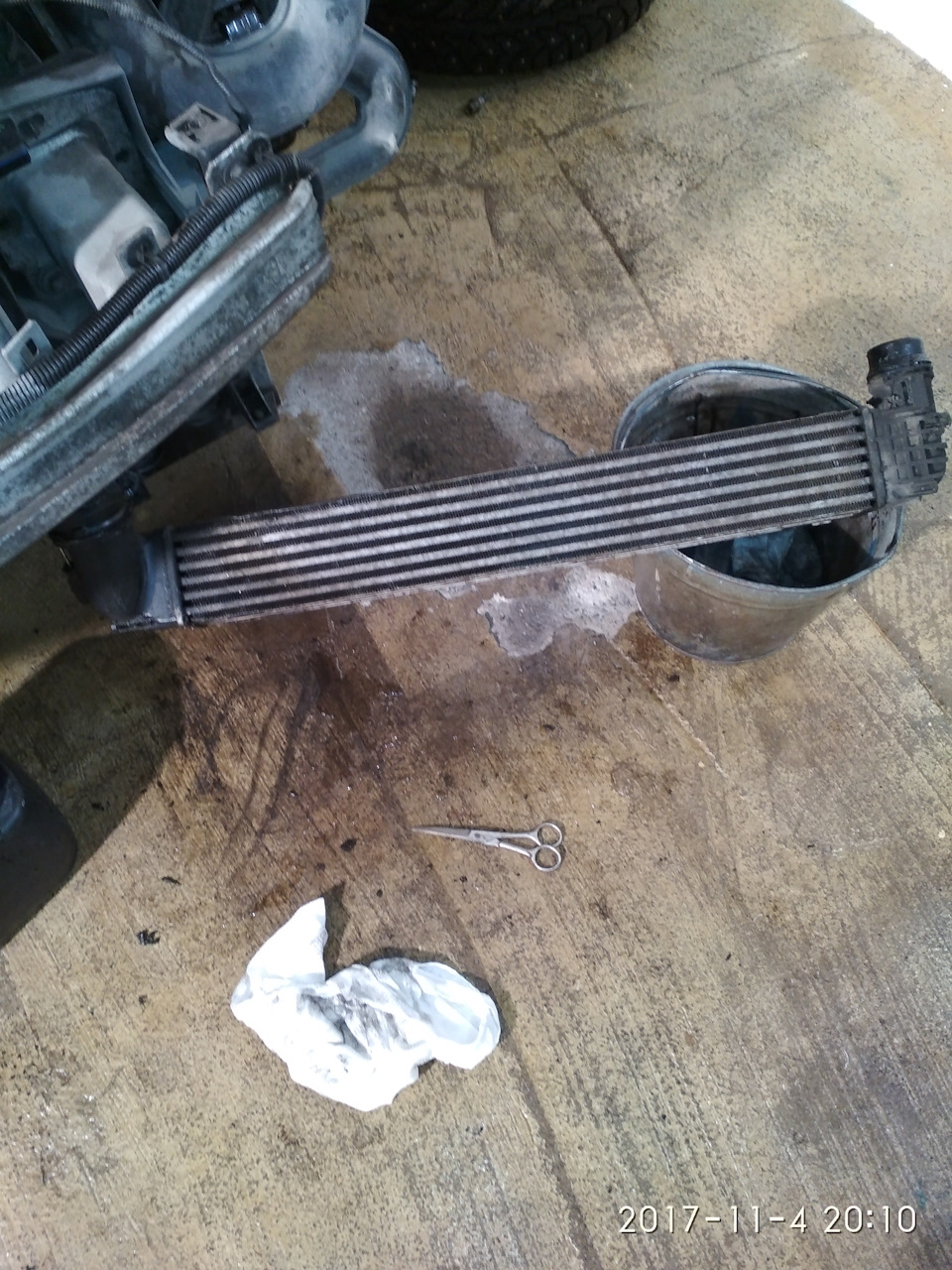 промывка интеркулера — DRIVE2