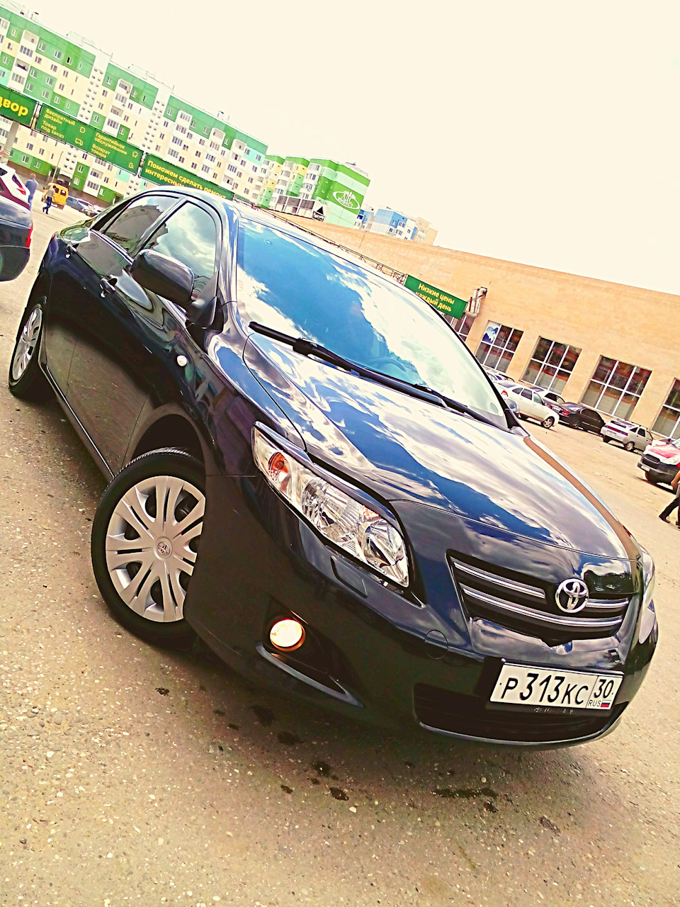 Колхозный тюнинг*** — Toyota Corolla (140/150), 1,6 л, 2008 года | просто  так | DRIVE2