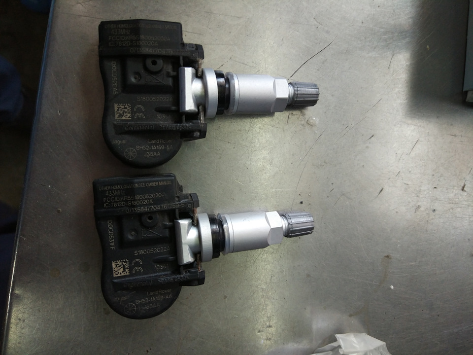 Замена, ремонт датчиков давления шин на Ягуар XJ351 — Jaguar XJ Mark 4 ...