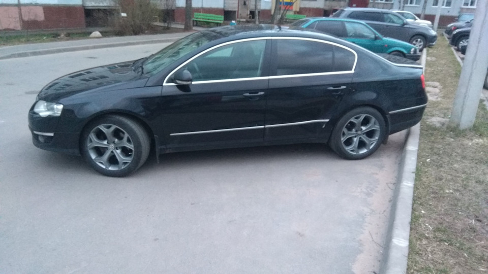 Прокатка и покраска дисков. — Volkswagen Passat B6, 1,8 л, 2008 года ...