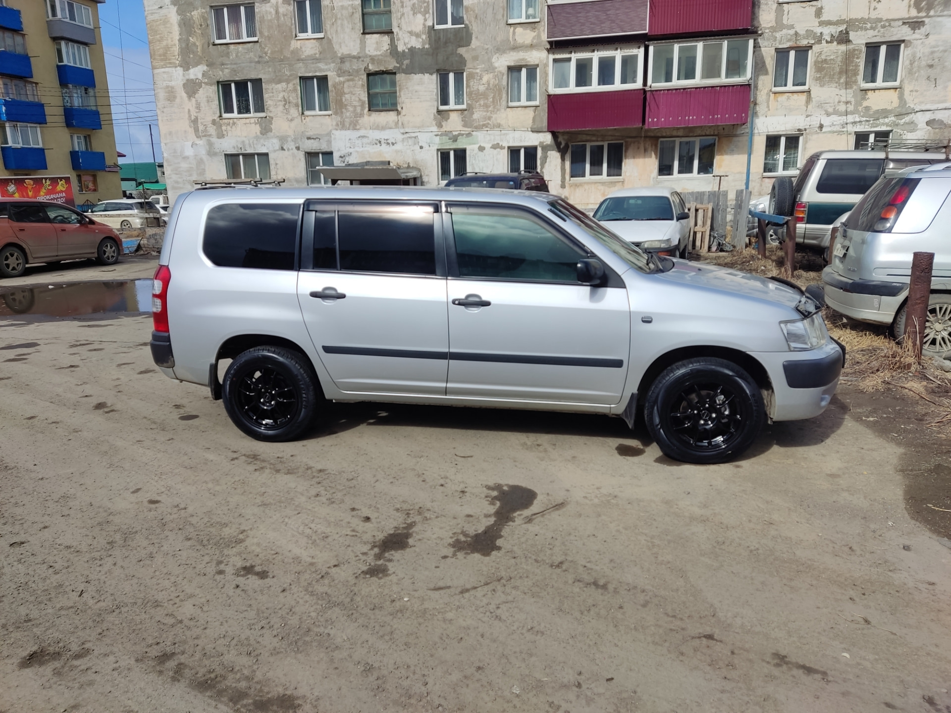 Новые диски на 15 воссены! — Toyota Succeed, 1,5 л, 2014 года ...