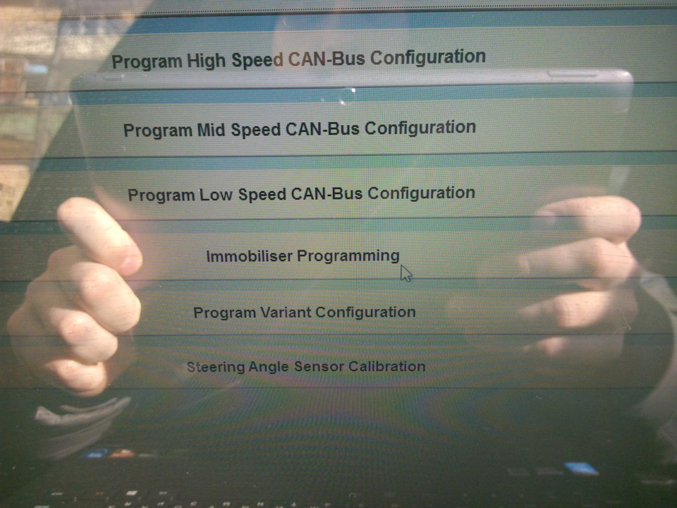 Выбираем Immobiliser Programming — Opel Astra H