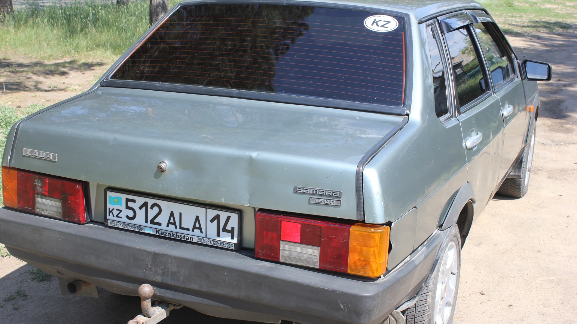 Lada 21099 1.5 бензиновый 1993 | вообще то цвет 