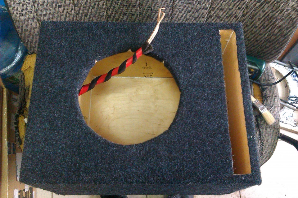 Решил обшить короб — Lada 2115, 1,5 л, 2005 года | автозвук | DRIVE2