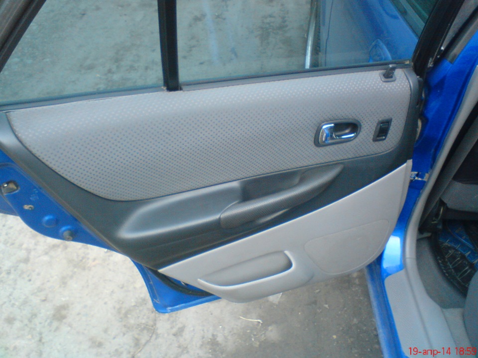 3.Замена задних торомозных колодок, чистка салона — Mazda Familia (BJ ...