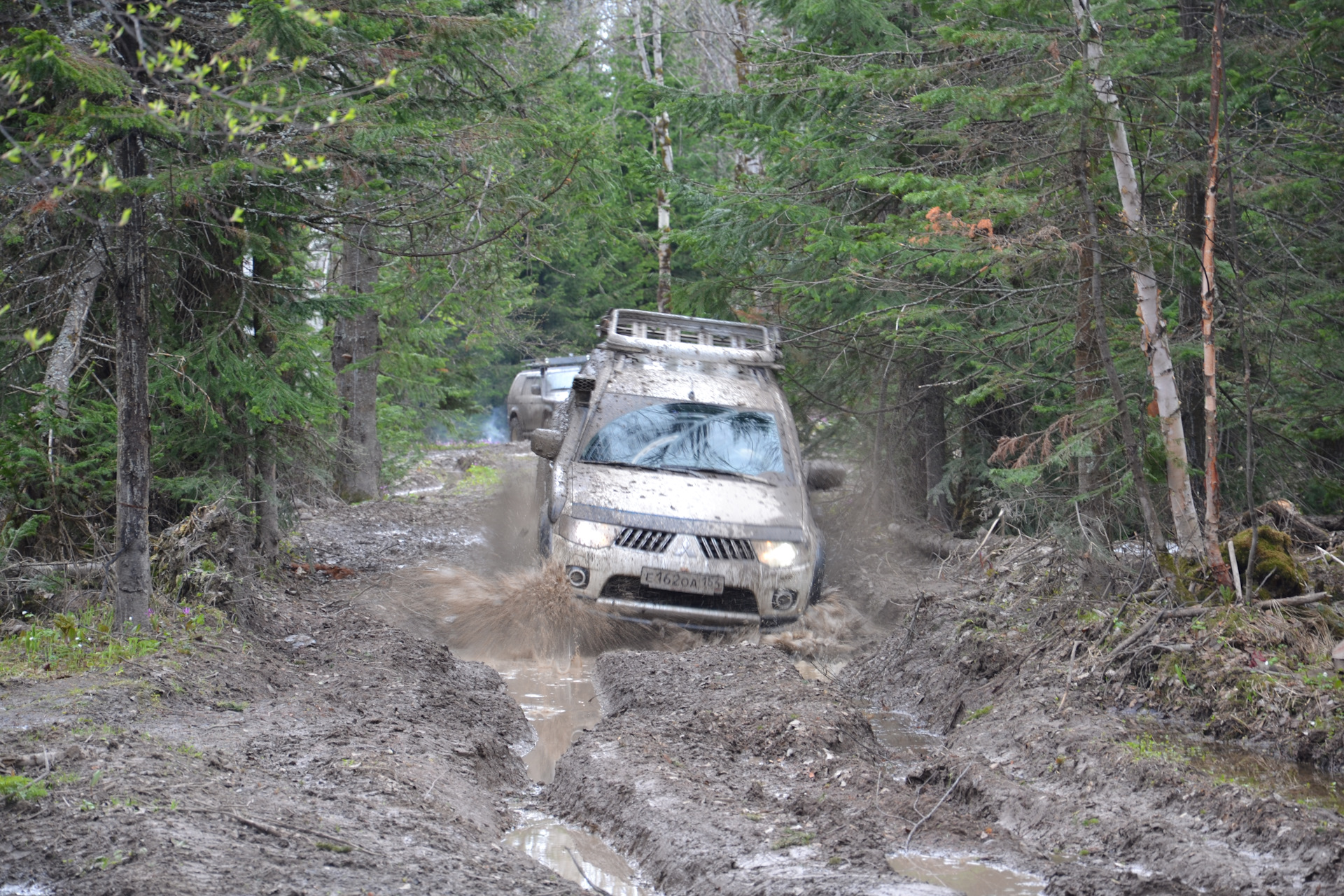 пихтовый гребень 2017. Комфорсеры едут, сафари роют — Mitsubishi Pajero  Sport (2G), 3 л, 2011 года | покатушки | DRIVE2