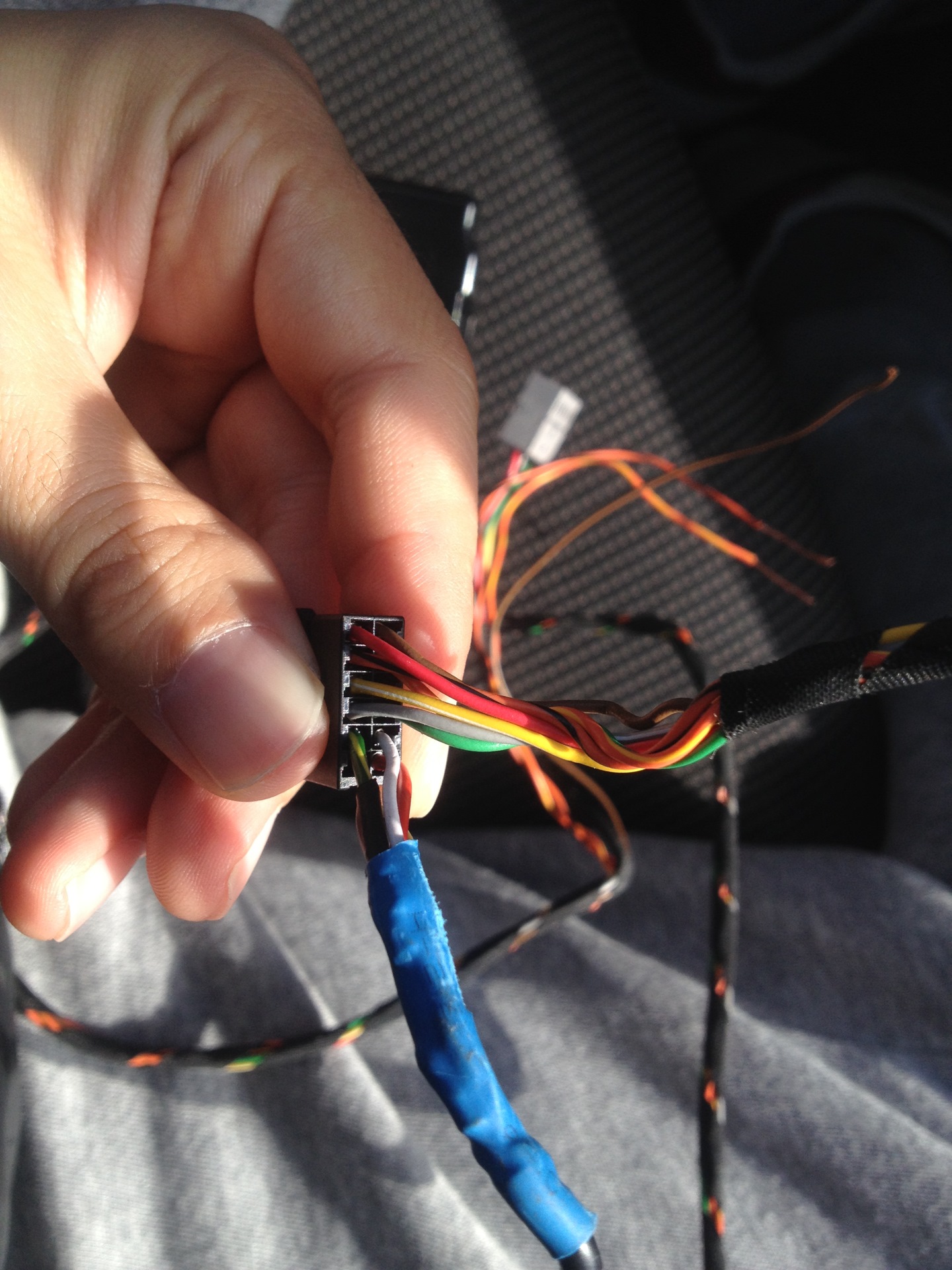 Установил MDI от Октавии А5 на Рапид. 5N0 035 342 F. Часть 2 "Установка ...