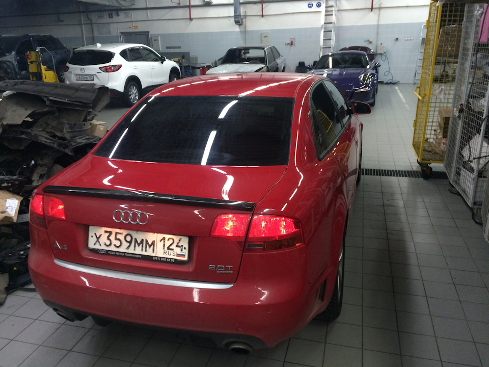 Запись, 29 июля 2017 — Audi A4 (B7), 2 л, 2007 года | фотография | DRIVE2