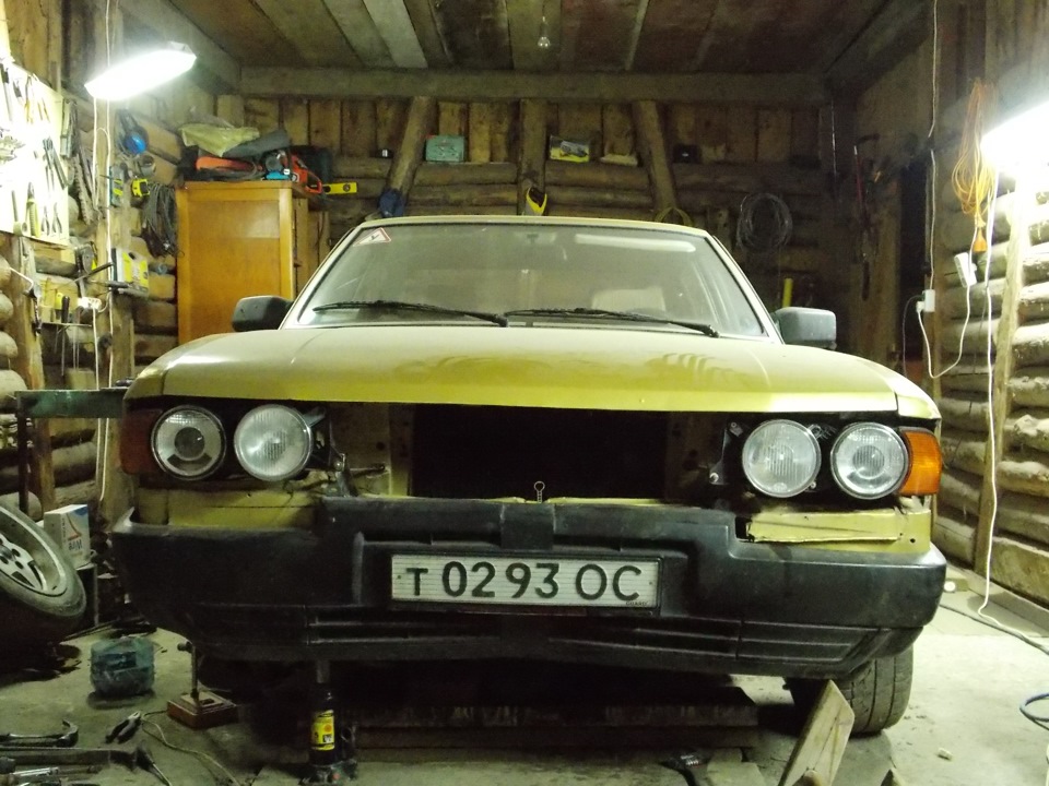 крепление фар готово — Ford Granada Mark II, 2 л, 1982 года | кузовной ...