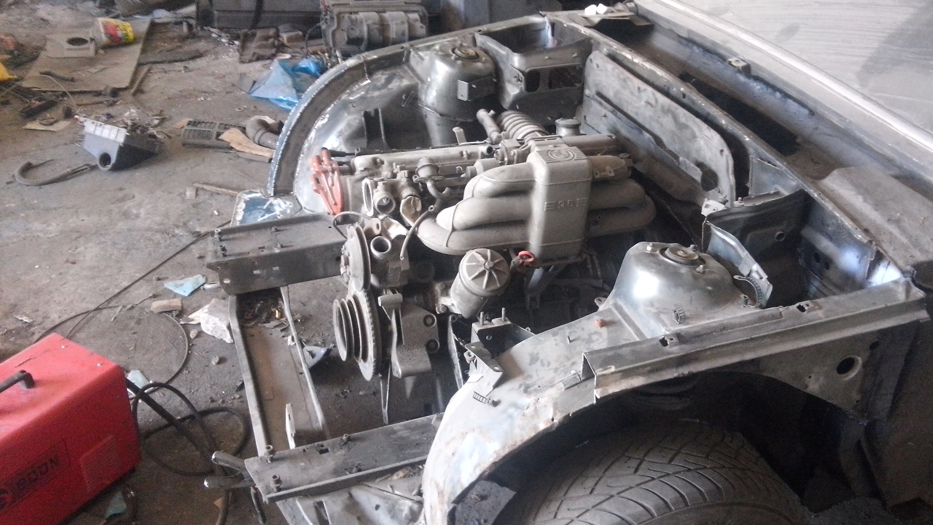 Переделка морды бмв — ГАЗ 2410, 3,5 л, 1987 года | кузовной ремонт | DRIVE2