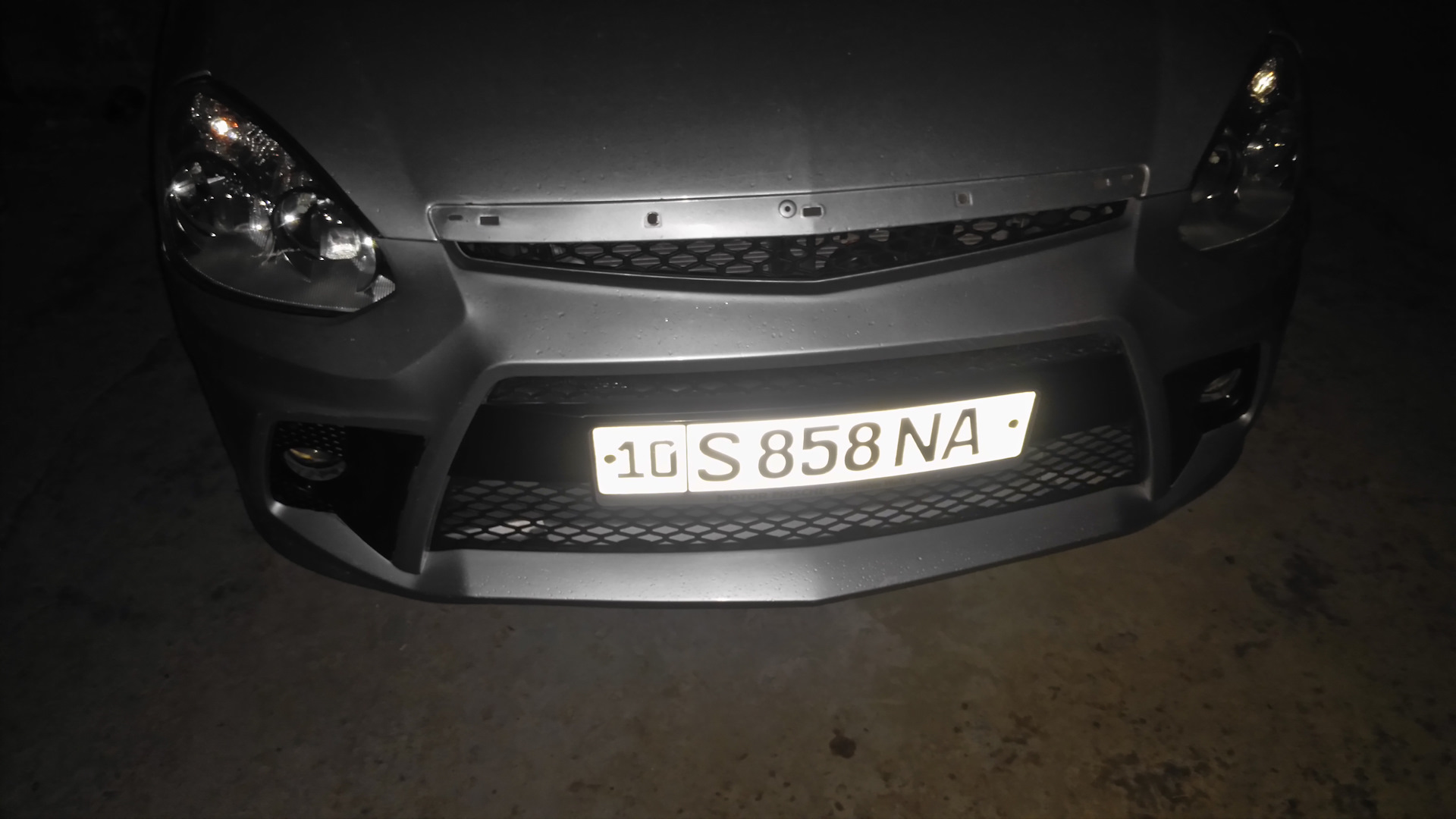 Stinger(бампер передний) — LADA Приора хэтчбек, 1,6 л., 2009 года ...