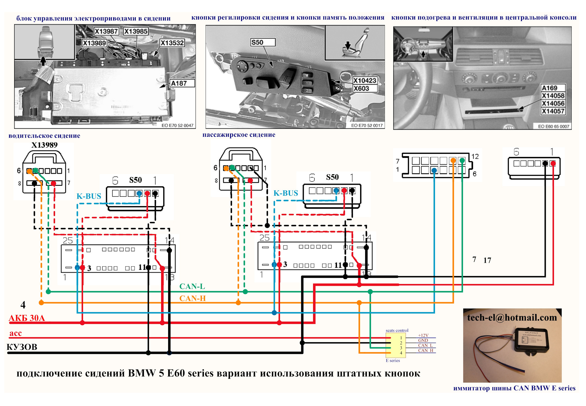Инициализация стеклоподъемников bmw е65