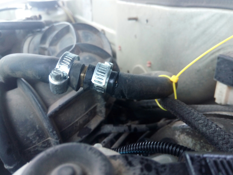 Подогрев дросселя. Оказия — Lada 2115, 1,5 л, 2004 года | поломка | DRIVE2