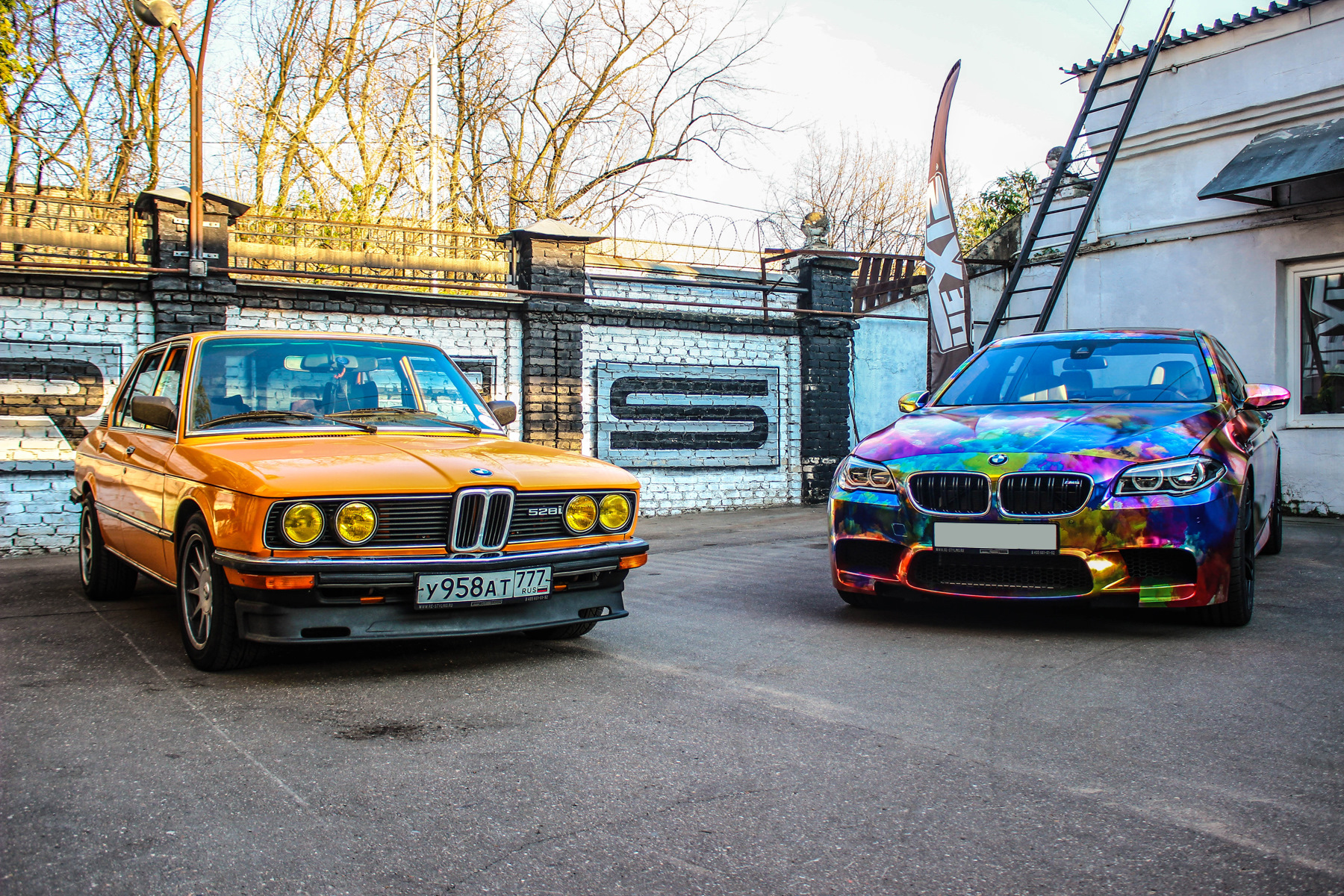 Когда зацепила современщина… Фотосет на коленке. — BMW 5 series (E12), 3,4  л, 1980 года | плановое ТО | DRIVE2