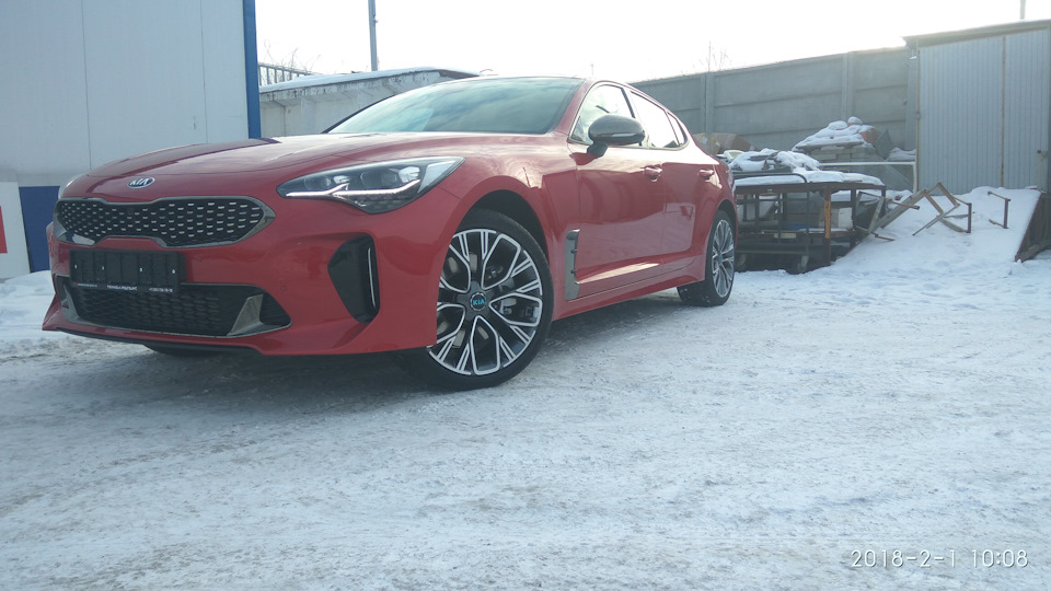 Kia Stinger drive2