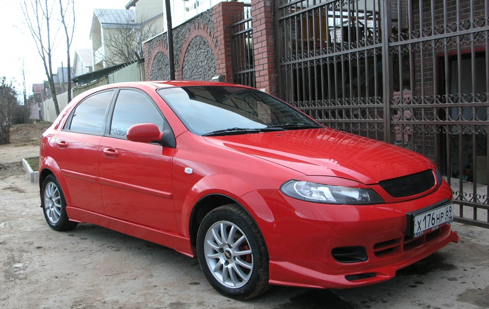 Lacetti Hatchback обвес WTCC