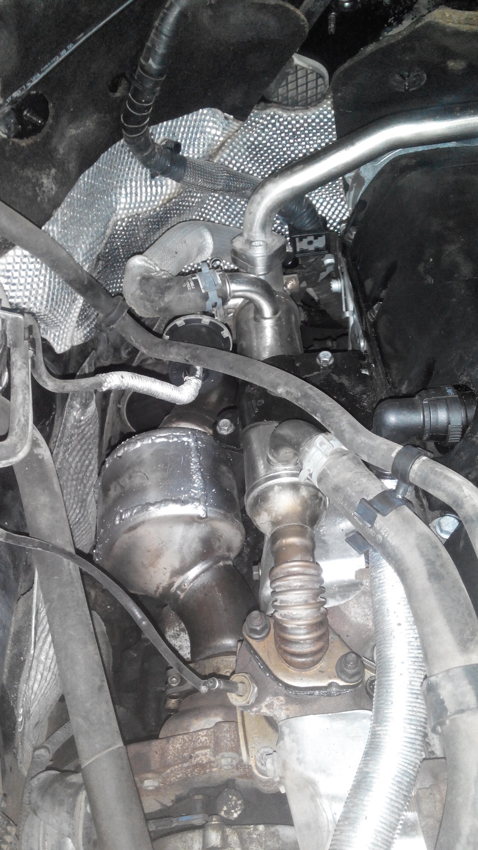 Как снять клапан егр туарег Touareg 2010 2,5L TDi Удаление катализатора, EGR и увеличение мощности - MSG Gar