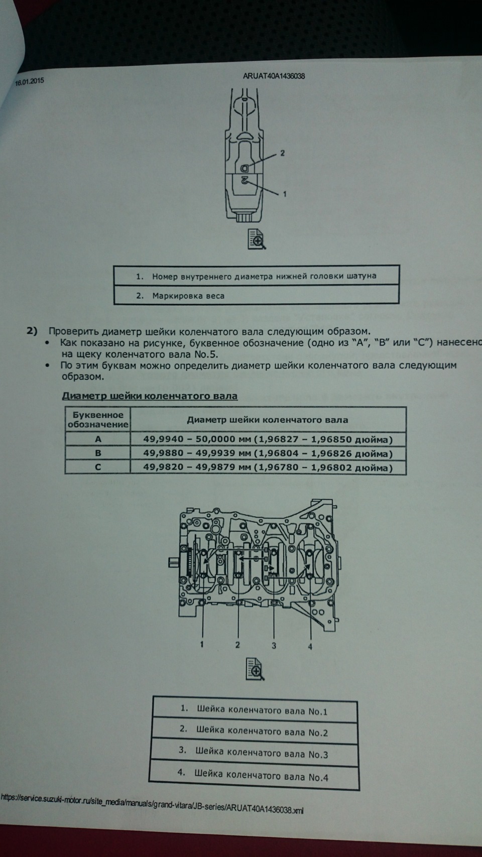 Фото в бортжурнале Suzuki Grand Vitara (2G). Запчасти на фото: 982049