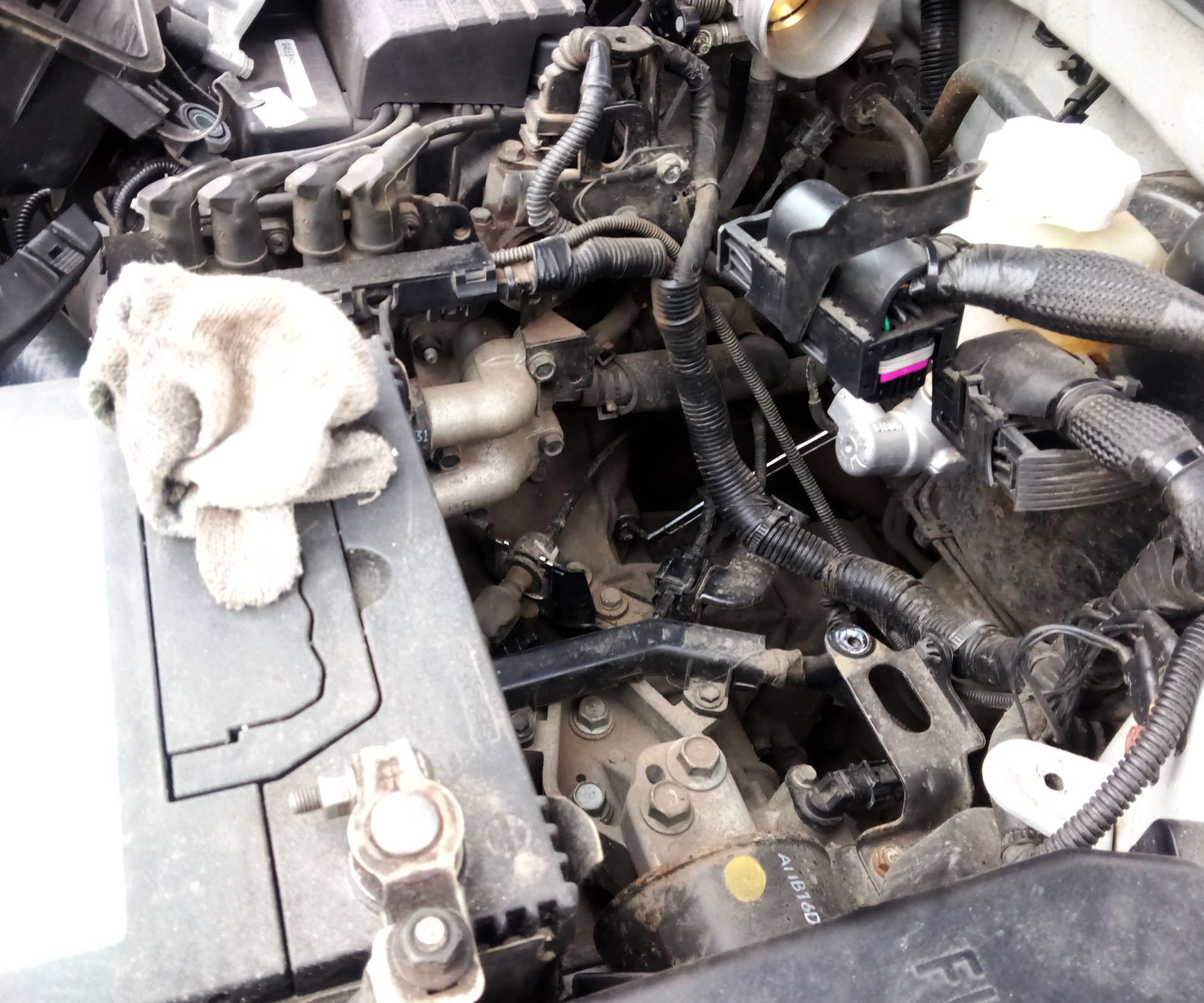 Стартер. Поиск аналога втягивающего. Установка парктроника — KIA Rio ...