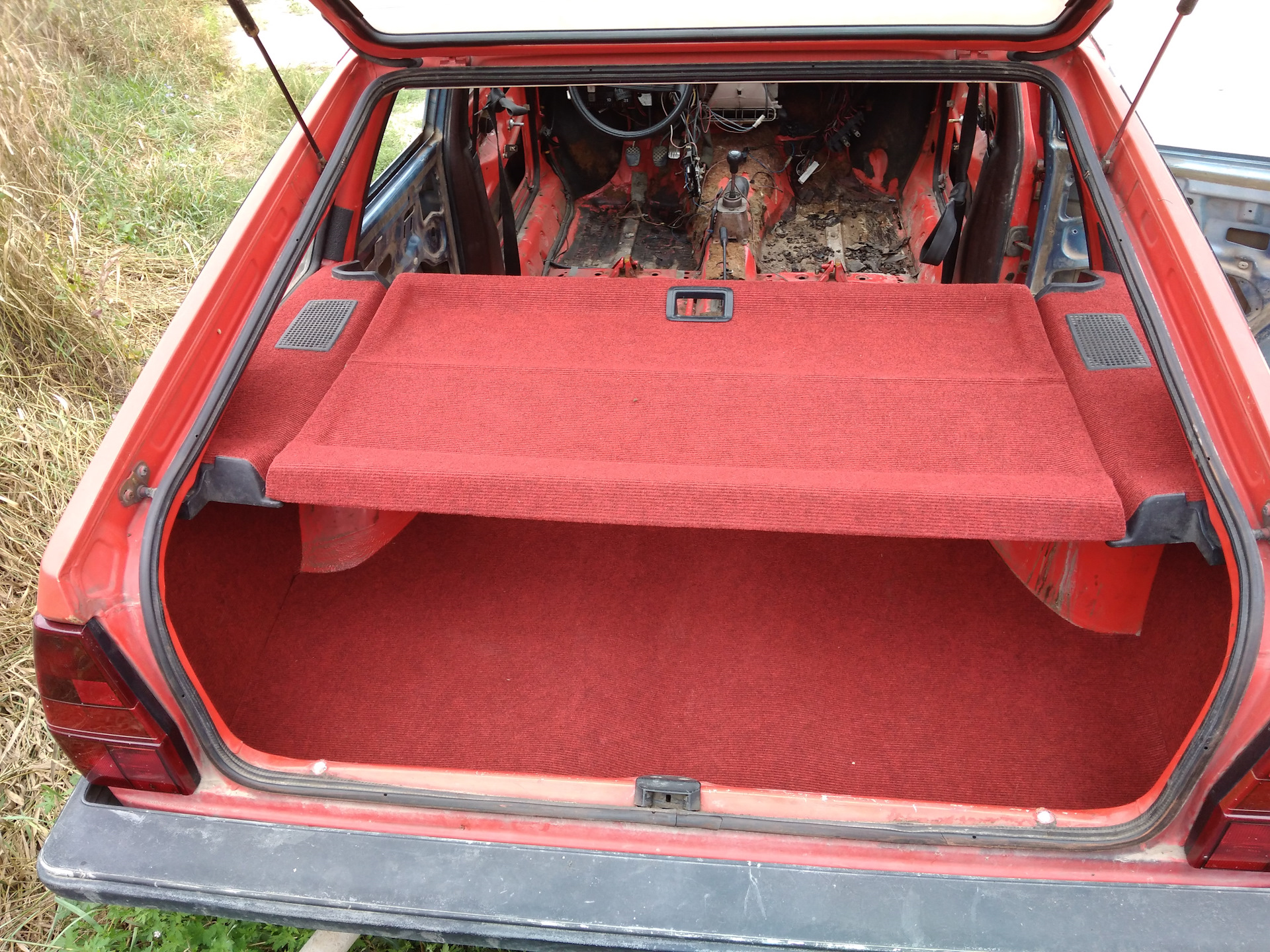 VW Passat b2 салон