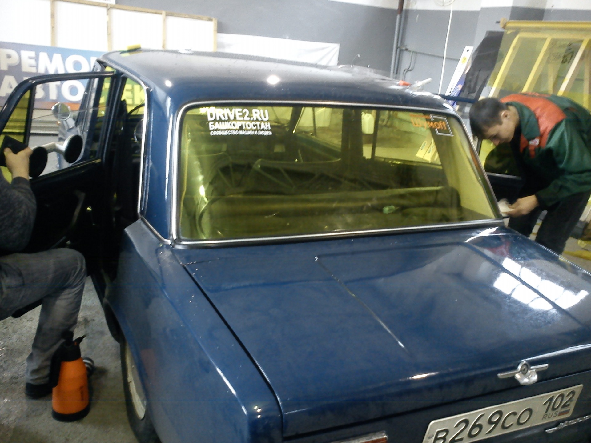 Жёлтые стёкла, свето-пропускаемость 80% — Lada 2101, 1,7 л, 1972 года |  визит на сервис | DRIVE2