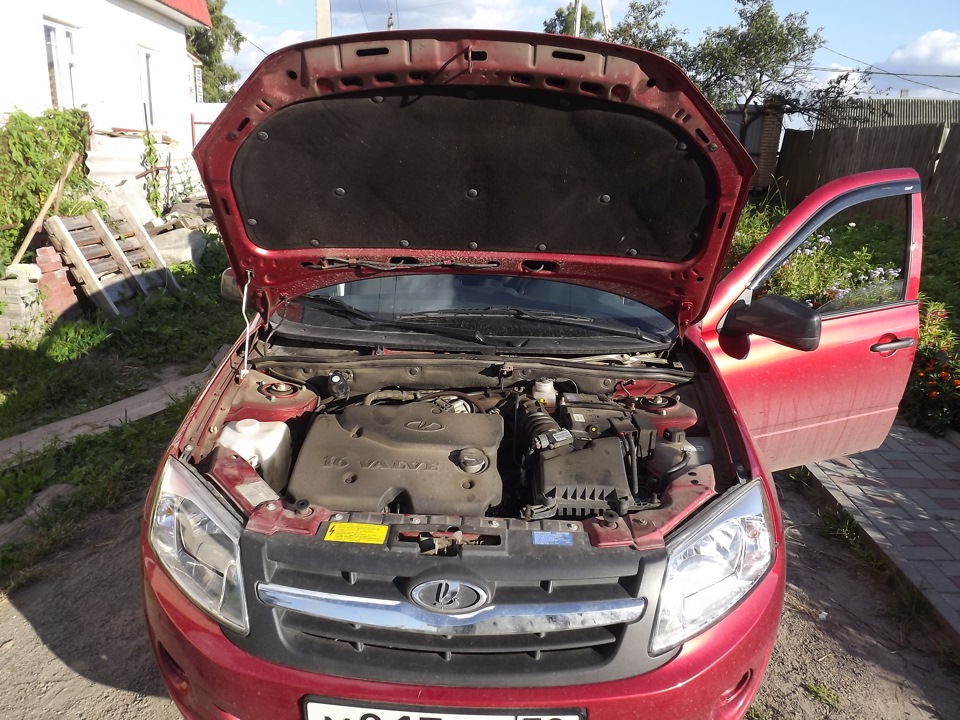 Растяжка передних стоек — LADA Гранта, 1,6 л., 2012 года | аксессуары ...