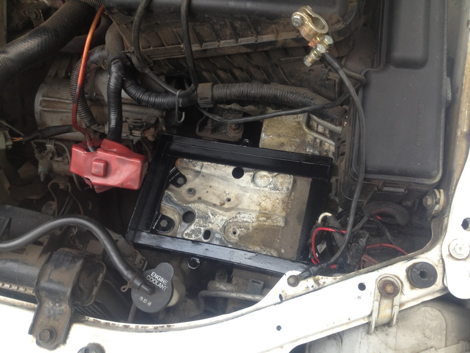 Установка новой АКБ. — Toyota Celica (200), 2 л, 1995 года | другое ...