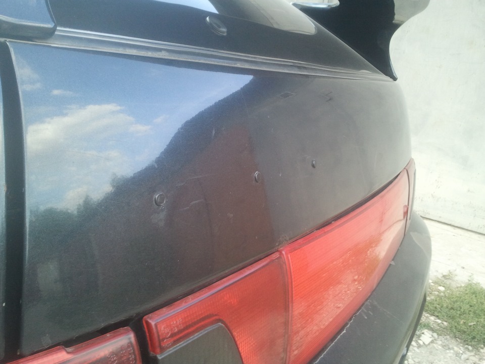 Притерли на парковке — Lada 21124, 1,6 л, 2007 года | ДТП | DRIVE2