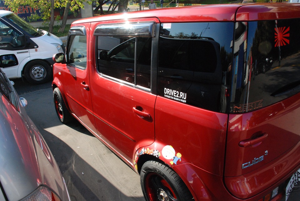 Хороший Куб Чистый Куб — Nissan Cube II, 1,4 л, 2003 года | фотография ...