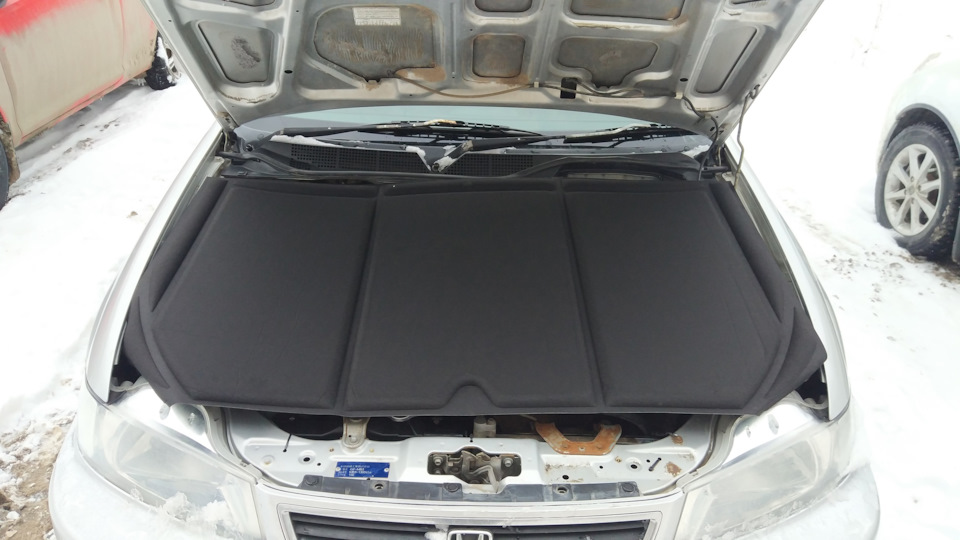 Утеплитель двигателя HeatShield и мойка подкапотного пространства ...