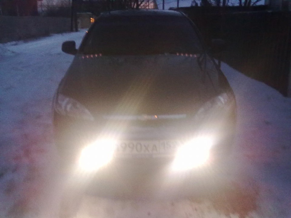 Ходовые огни — Chevrolet Lacetti 5D, 1,4 л, 2011 года | просто так | DRIVE2