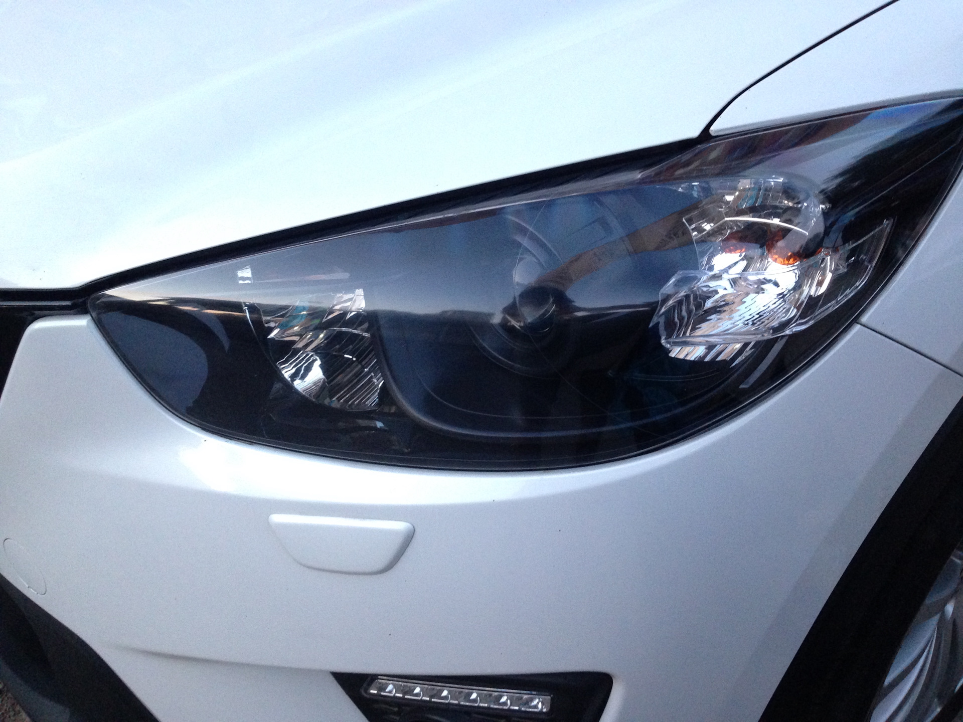 Замена головного света фар с ксенона на светодиодную оптику оригинал - Mazda CX-