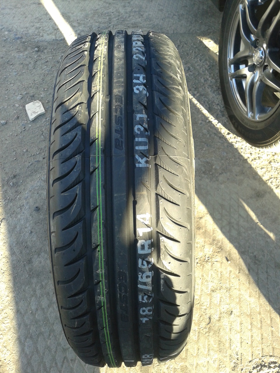 Летняя резина — Lada Приора хэтчбек, 1,6 л, 2010 года | шины | DRIVE2