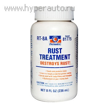 Permatex Rust Neutralizer 81775; Rust Treatment