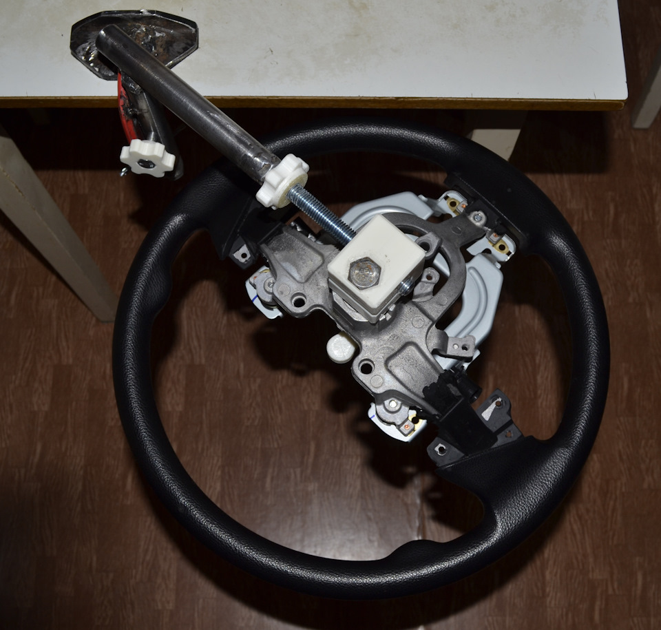 Кручу верчу – затянуть хочу — переделка стойки для перетяжки руля — DRIVE2