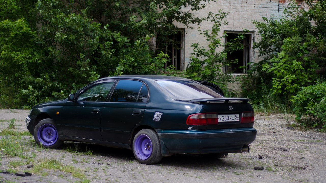 Toyota Carina E 1.6 бензиновый 1993 | Акулья улыбка на DRIVE2