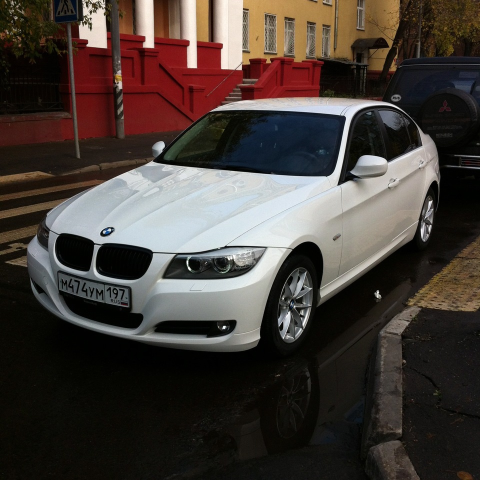 Установил черные решетки BMW Performance — BMW 3 series (E90), 2 л ...