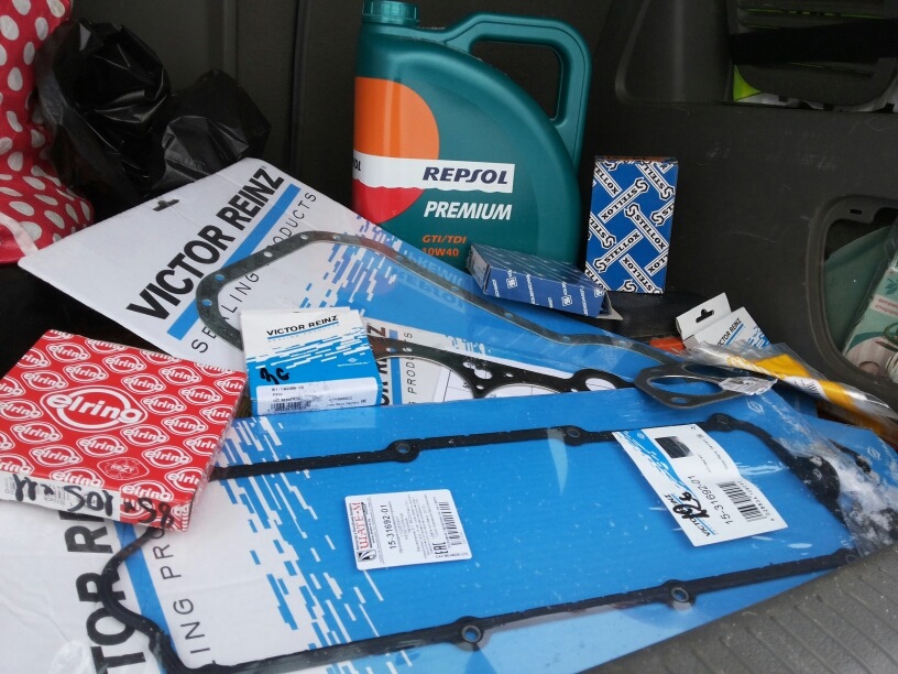 Устраняем огромный жор масла. Замена колец — Audi 80 (B3), 2 л, 1988 ...