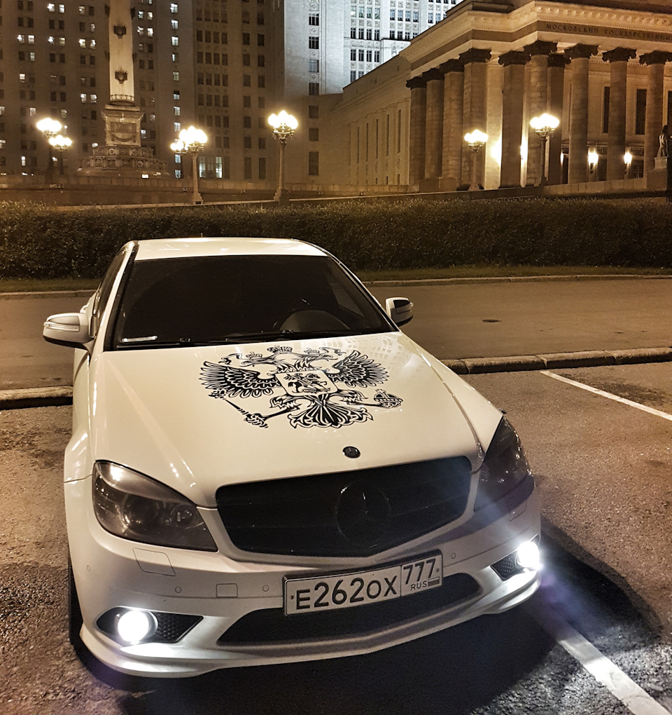 Мерседес w204 винил