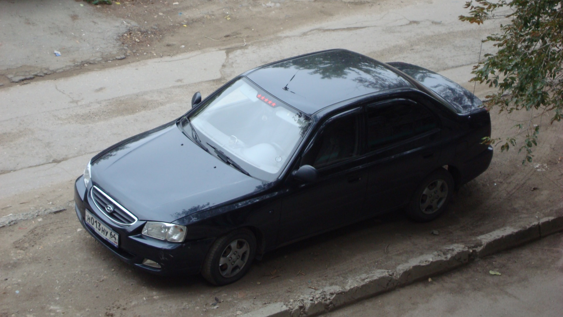 Hyundai Accent (2G) 1.5 бензиновый 2007 | Black Absent Saratov на DRIVE2