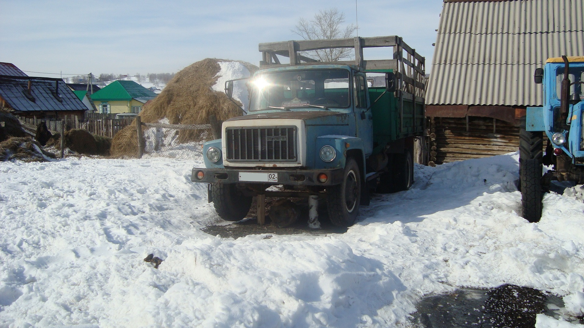 схождение передних колес газ 53