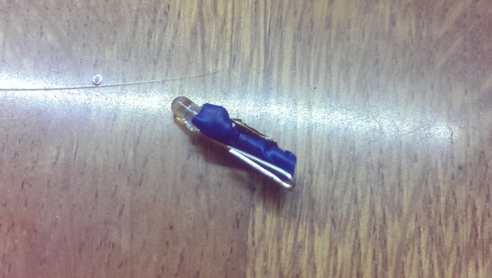 Устройство кнопки, замена лампочки на светодиод — ЗАЗ 1102, 1,2 л, 2001 ...