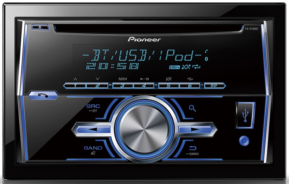 Pioneer deh 6300sd процессорная или нет